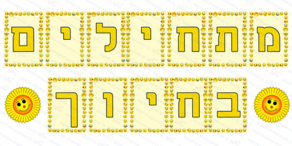 ערכת מתחילים בחיוך